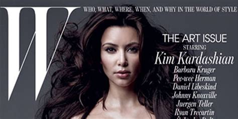 kim kardashian w mag